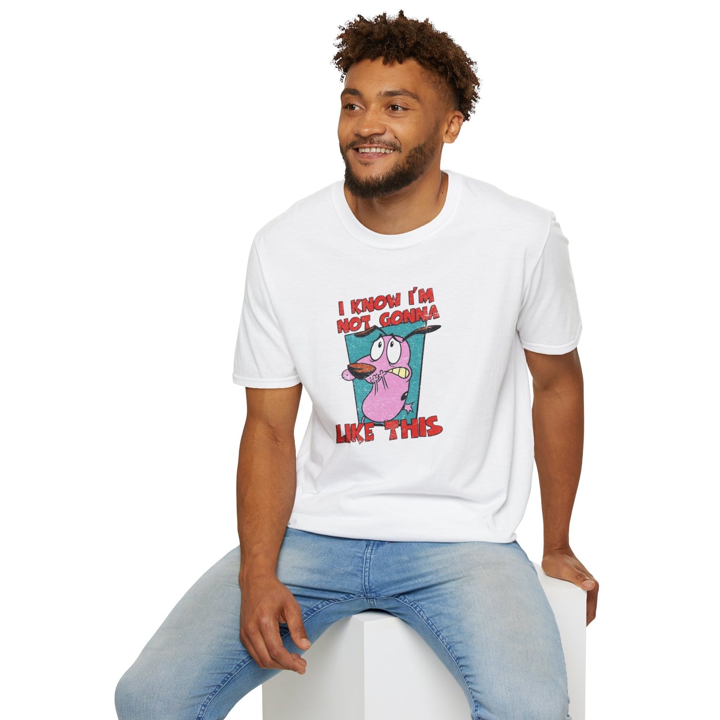 “courage the cowardly dog” T-shirt