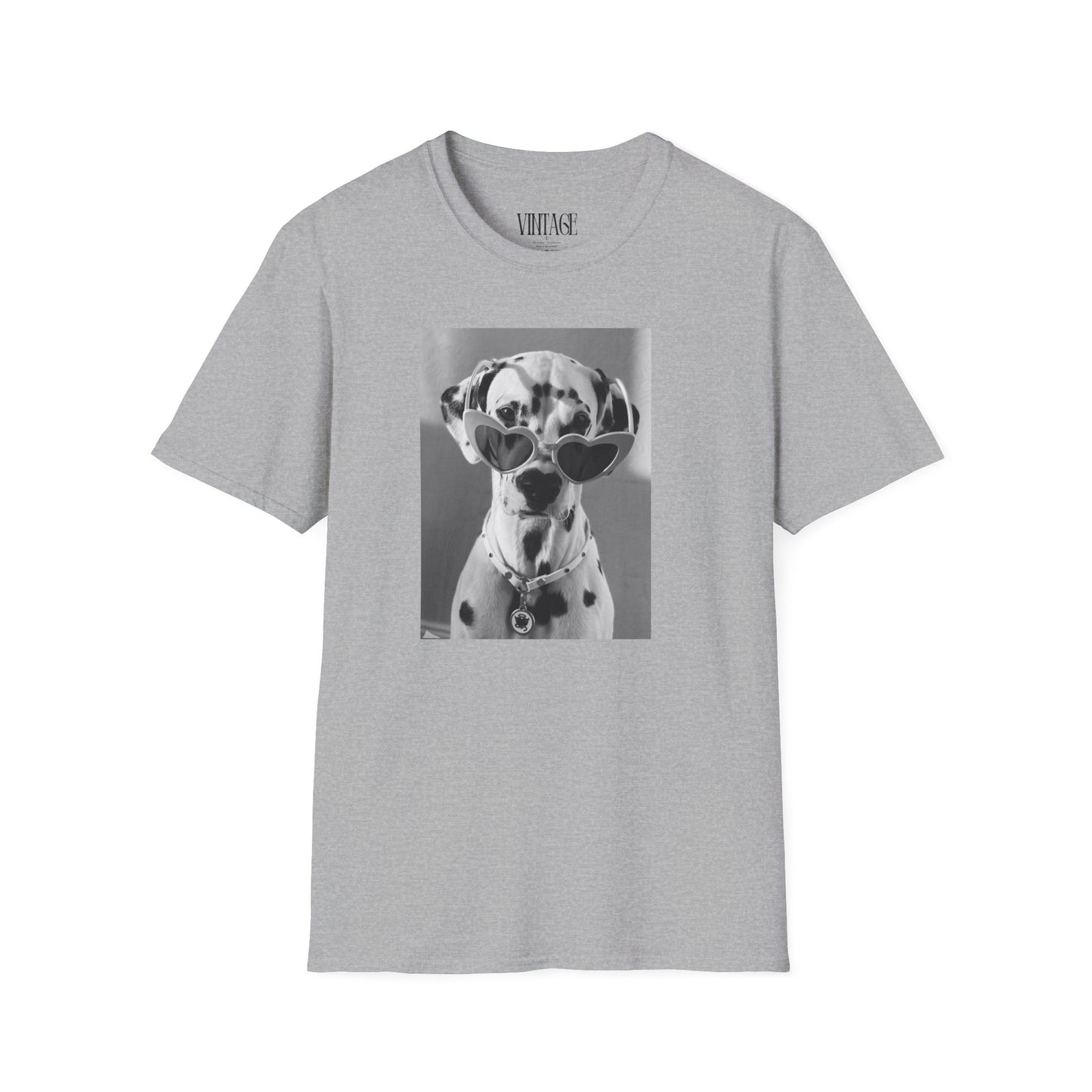 Dog with glasses T-shirt