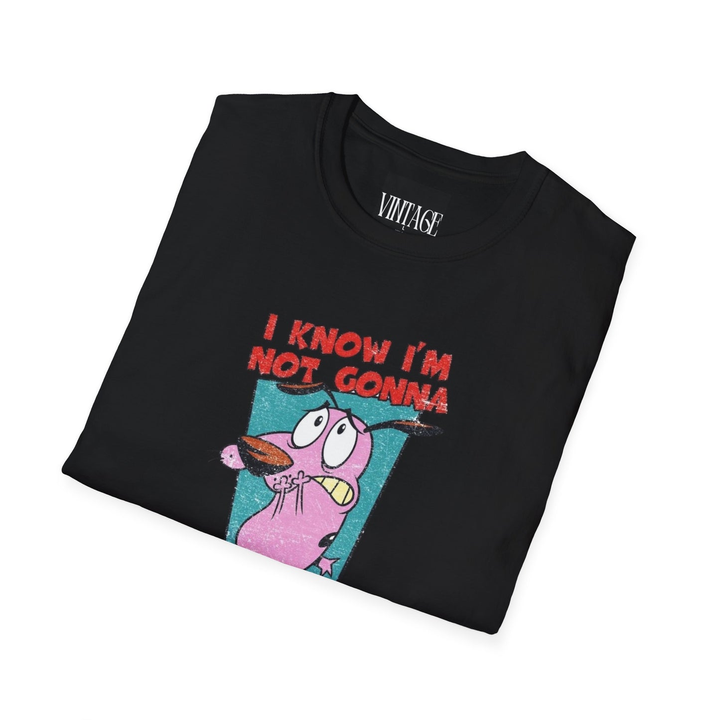 “courage the cowardly dog” T-shirt