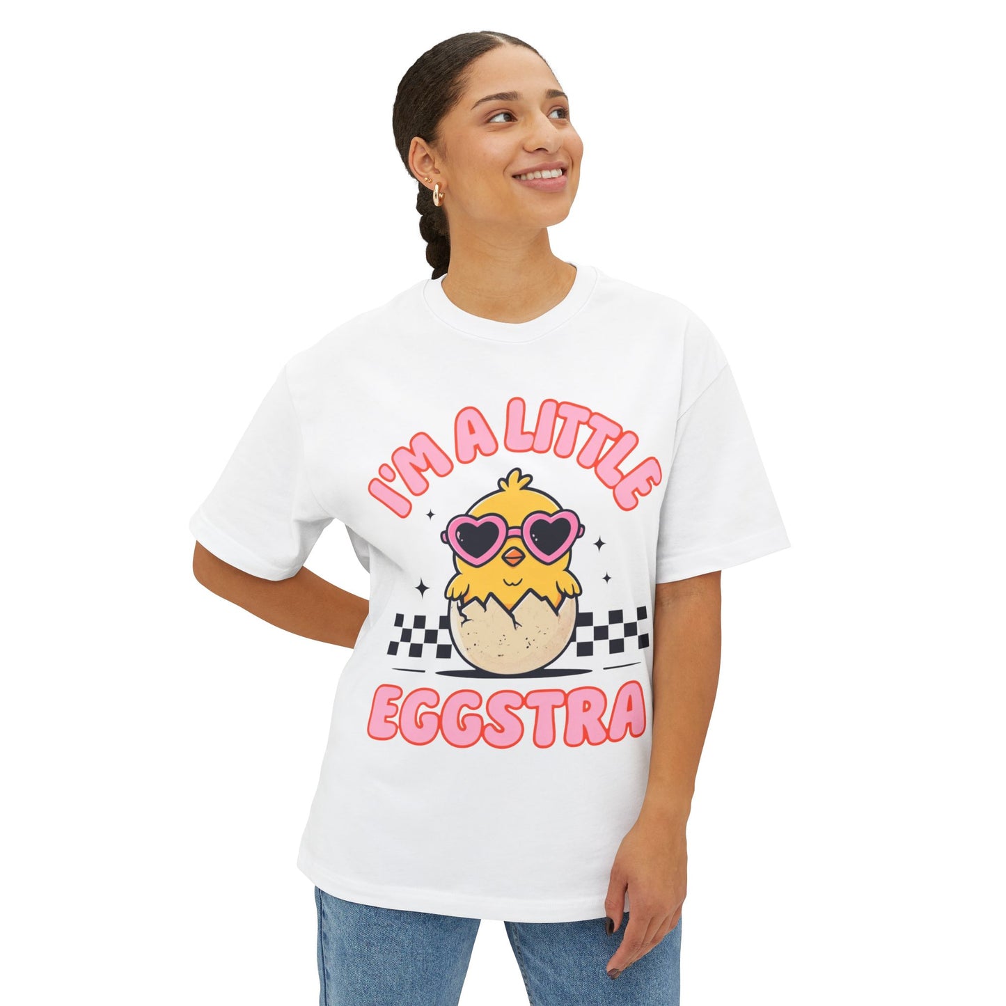 Chic Eggstra Fun Oversized Tee
