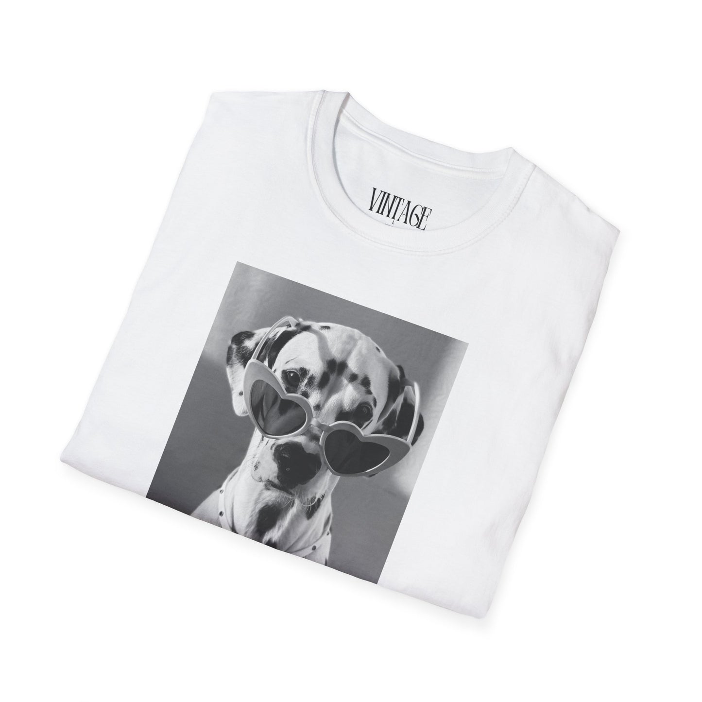 Dog with glasses T-shirt