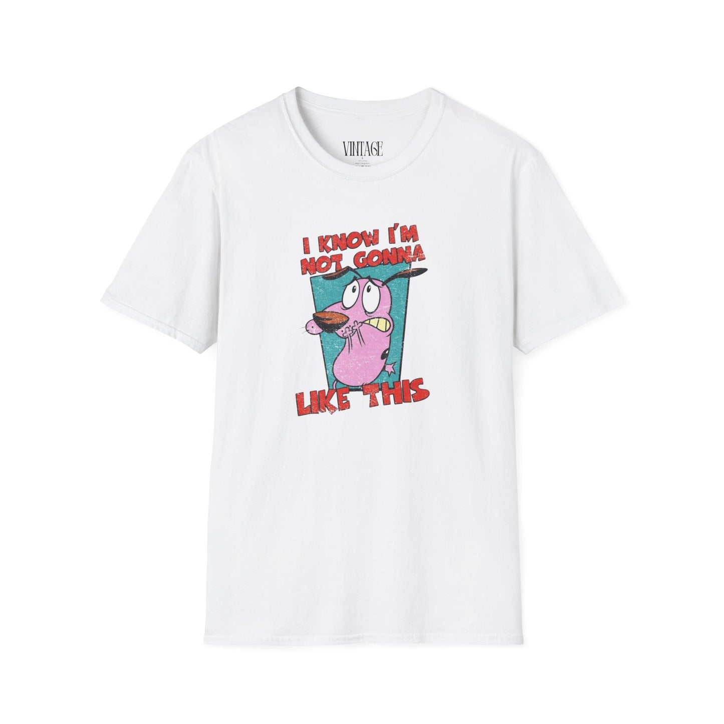 “courage the cowardly dog” T-shirt