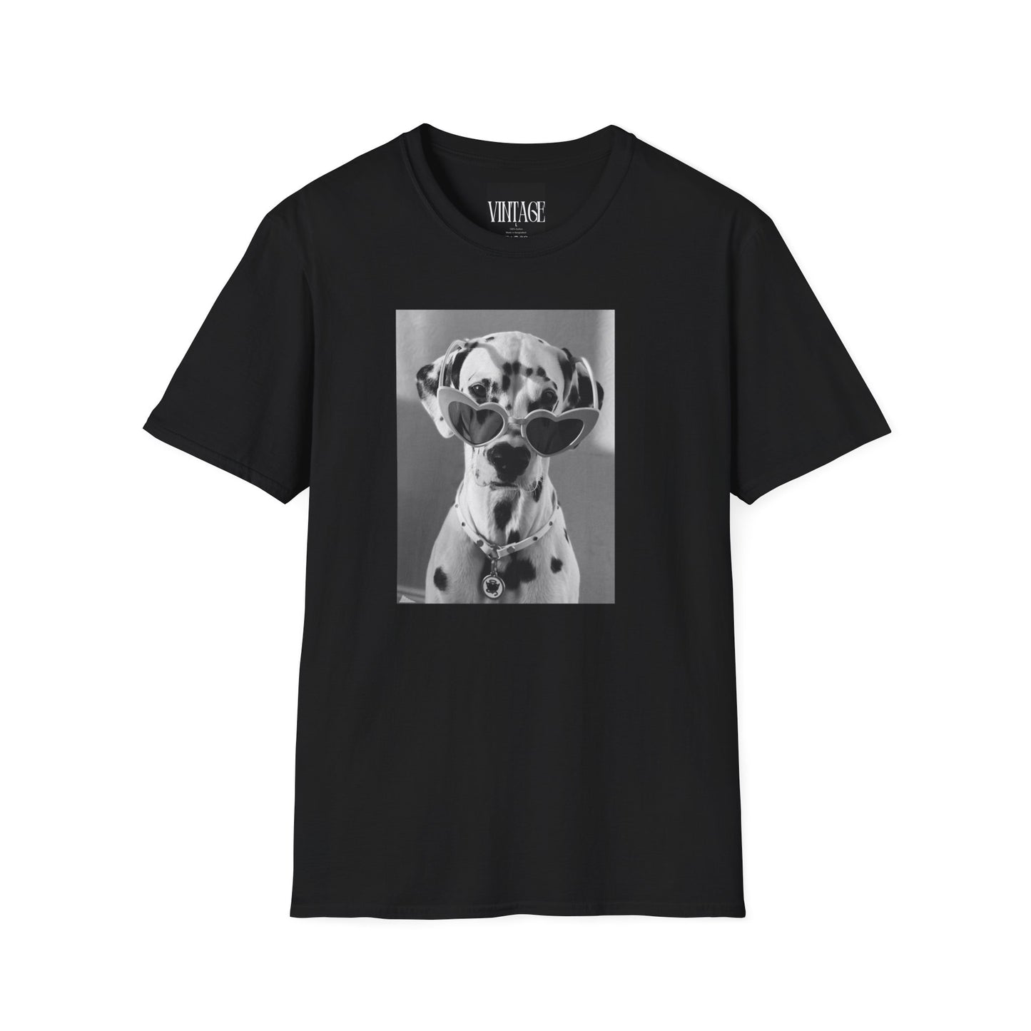 Dog with glasses T-shirt