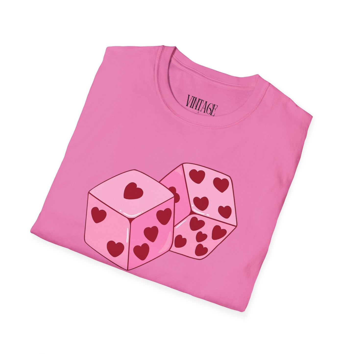 Dice of hearts T-shirt