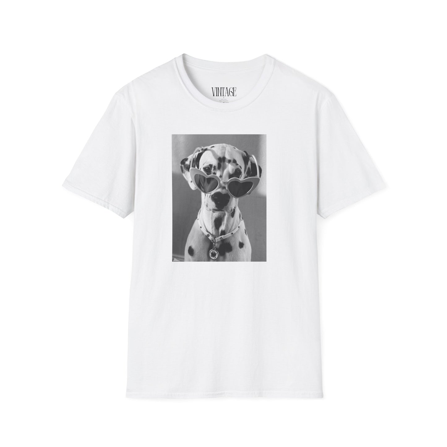 Dog with glasses T-shirt