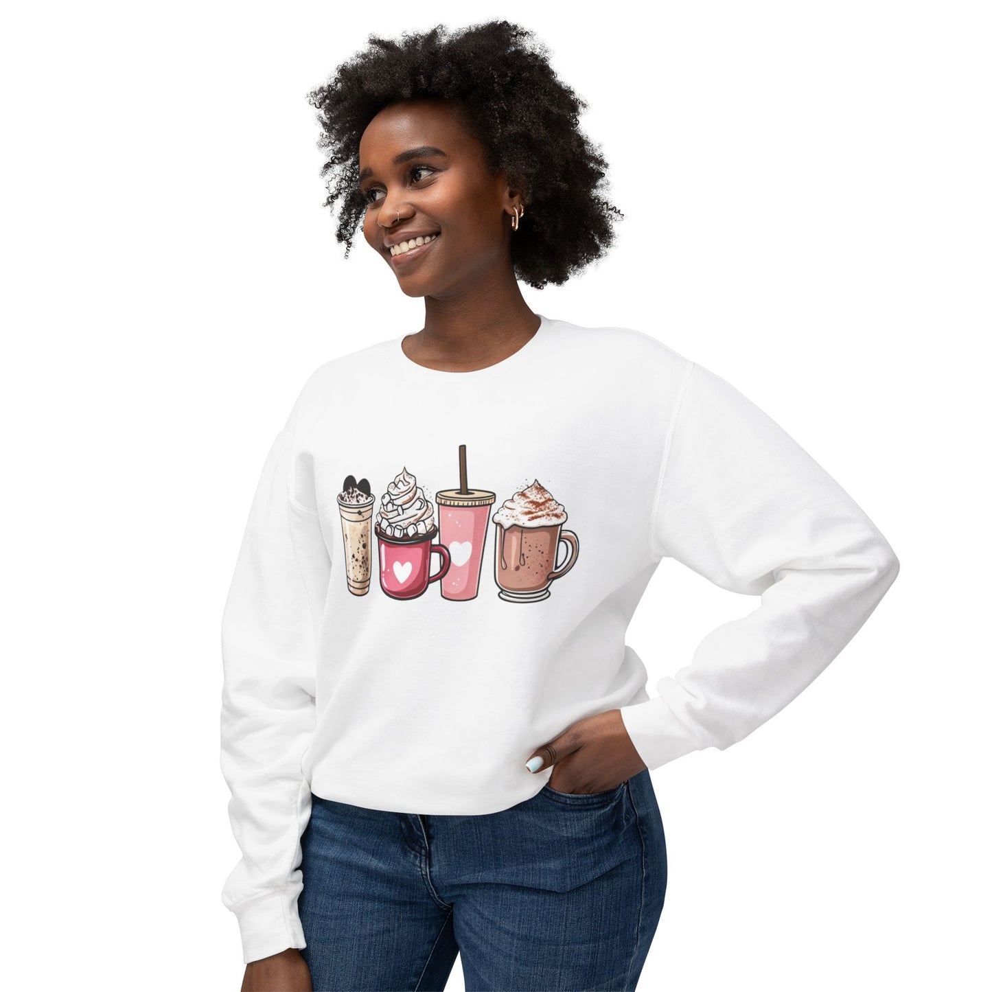 Cozy Coffee Crewneck Sweatshirt