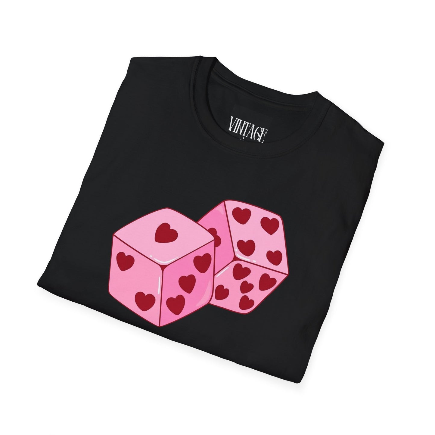 Dice of hearts T-shirt