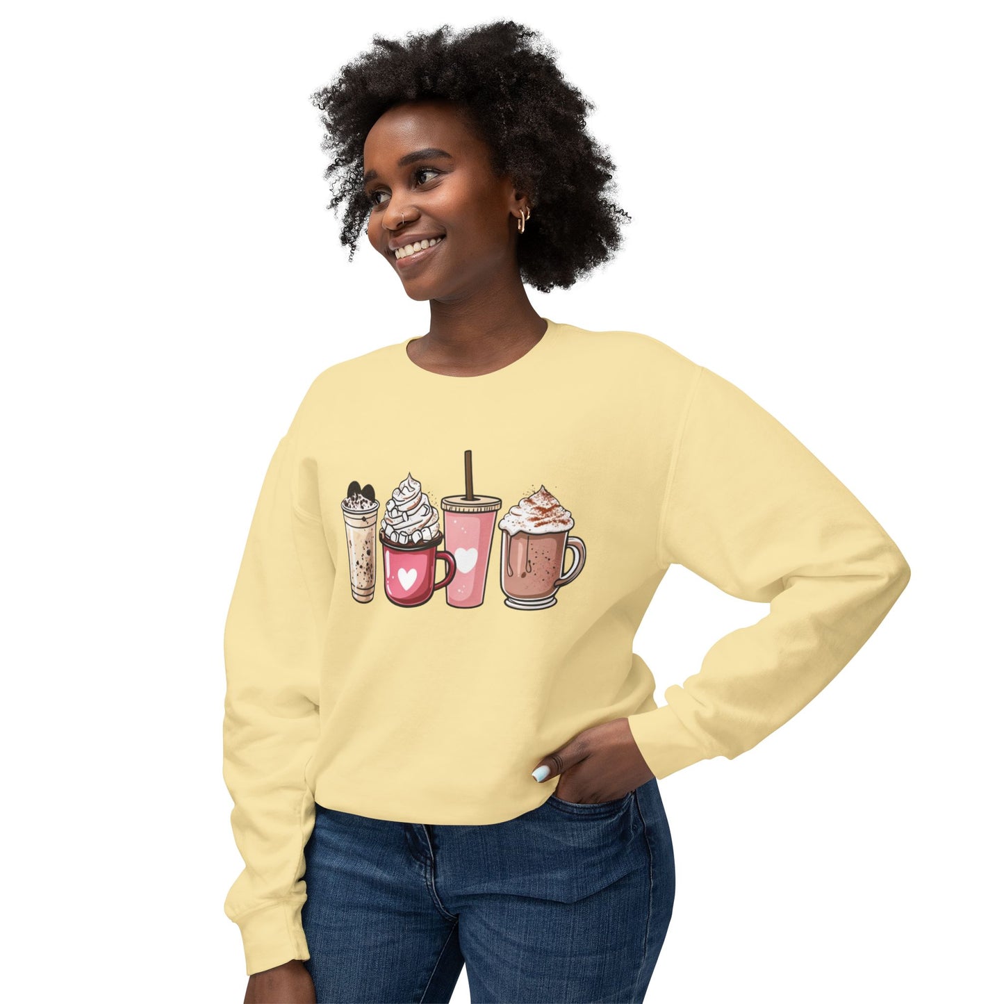 Cozy Coffee Crewneck Sweatshirt
