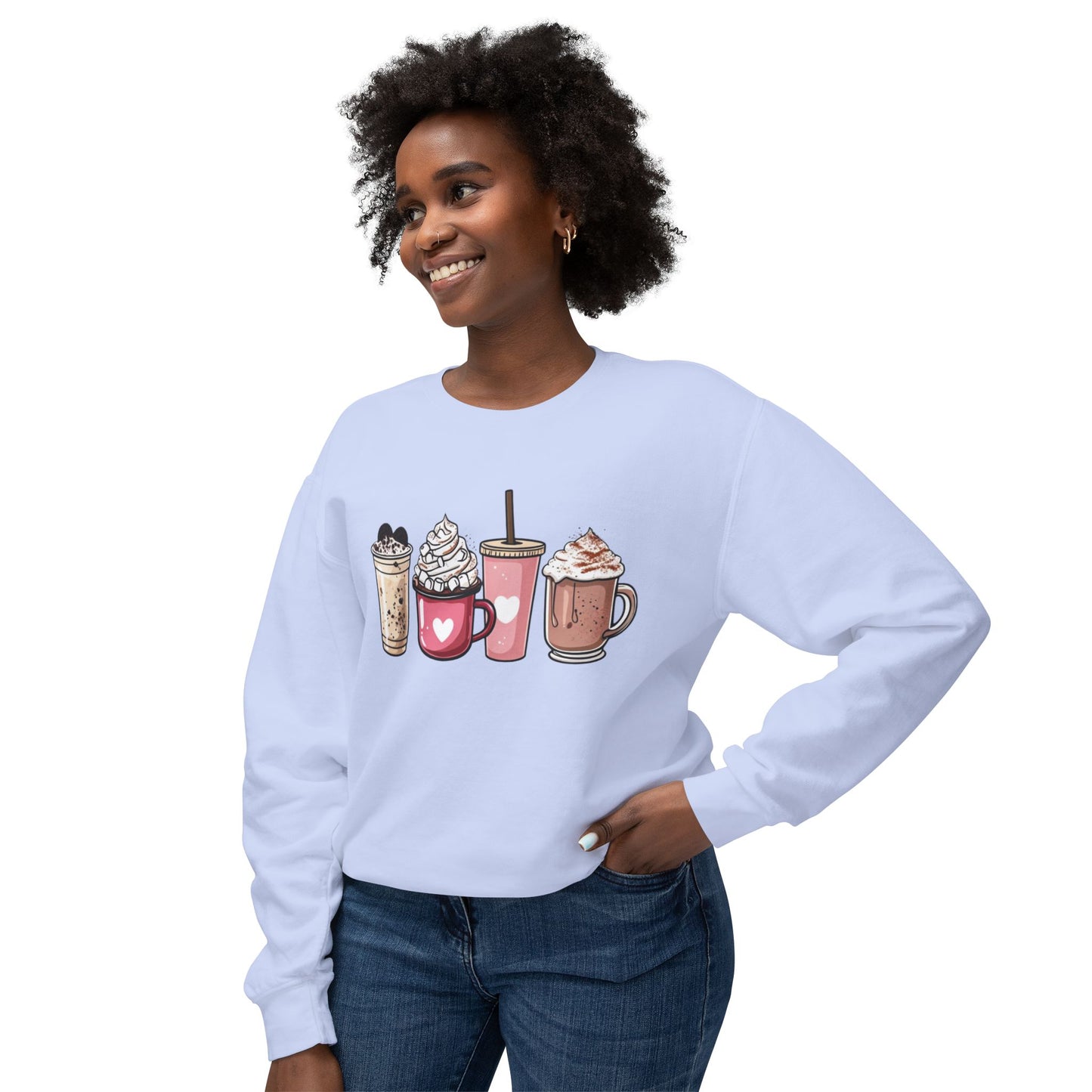 Cozy Coffee Crewneck Sweatshirt