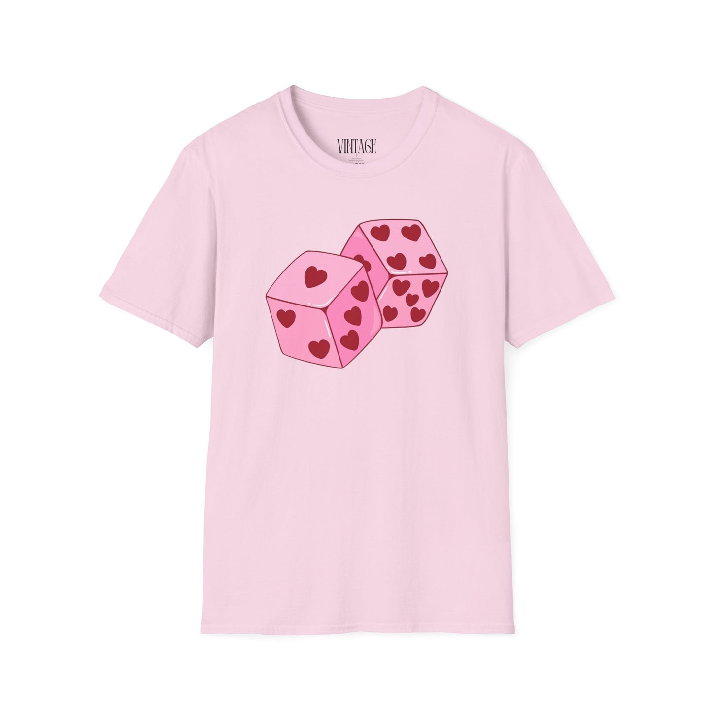Dice of hearts T-shirt
