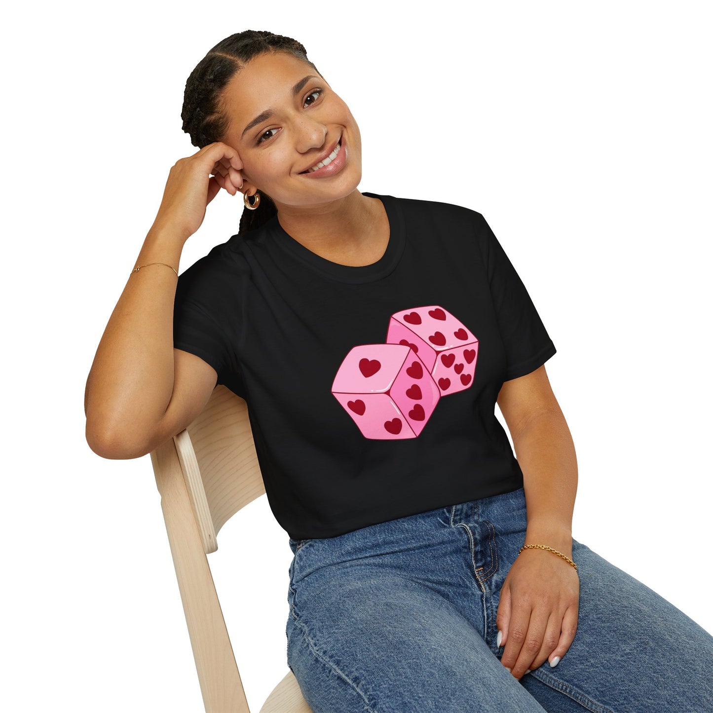 Dice of hearts T-shirt