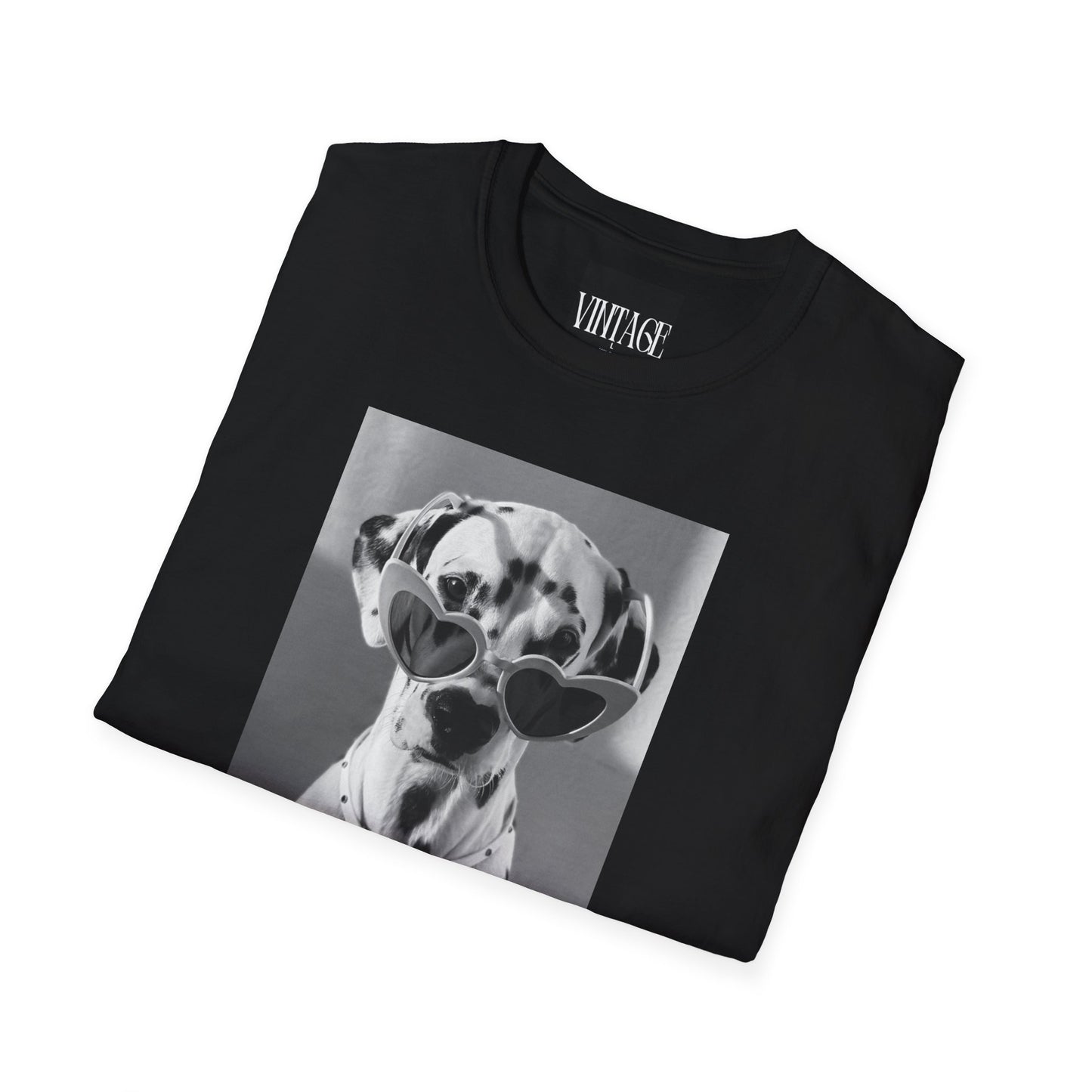 Dog with glasses T-shirt