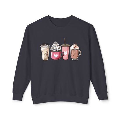 Cozy Coffee Crewneck Sweatshirt