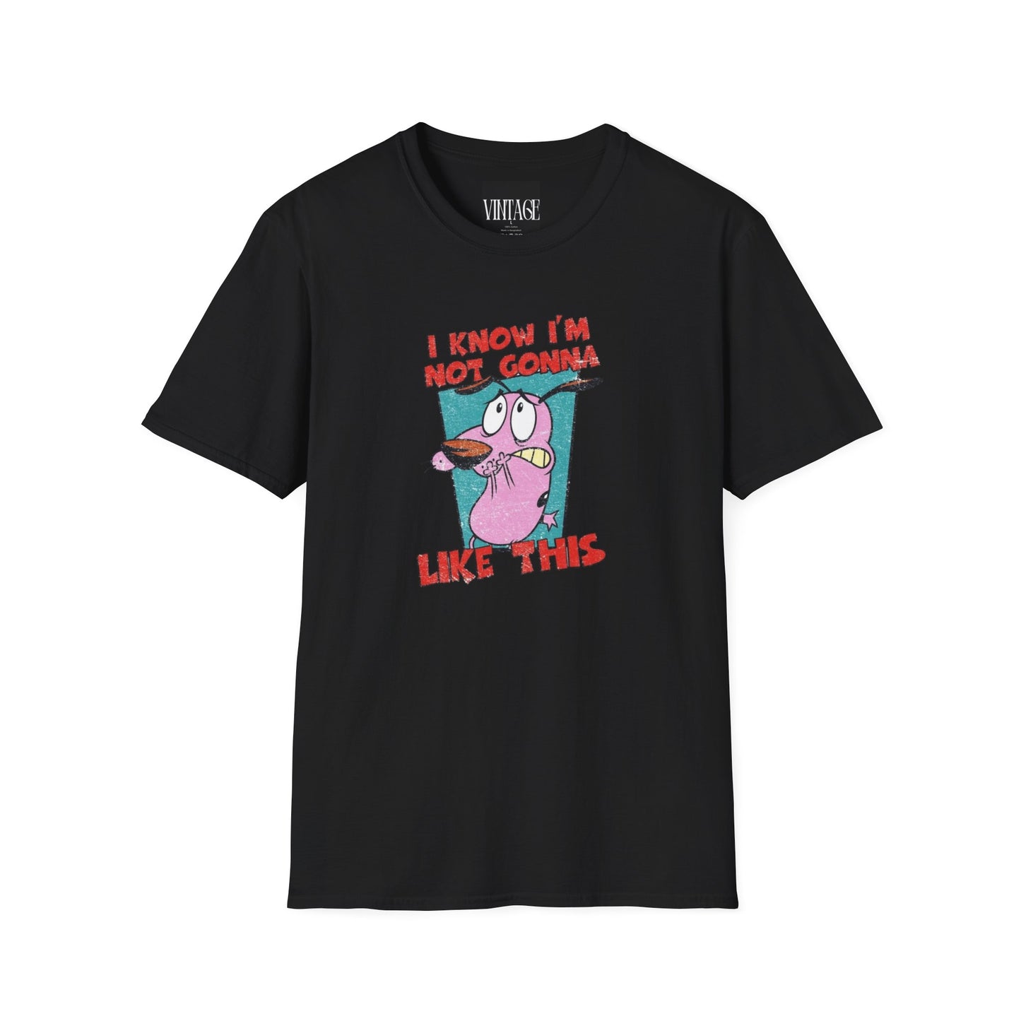 “courage the cowardly dog” T-shirt