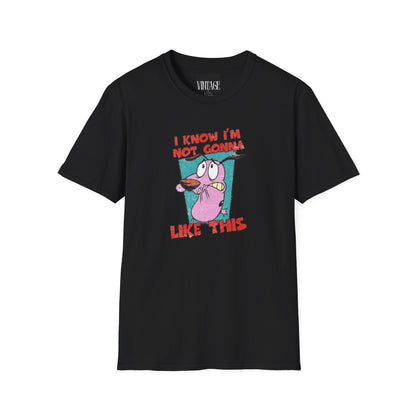“courage the cowardly dog” T-shirt