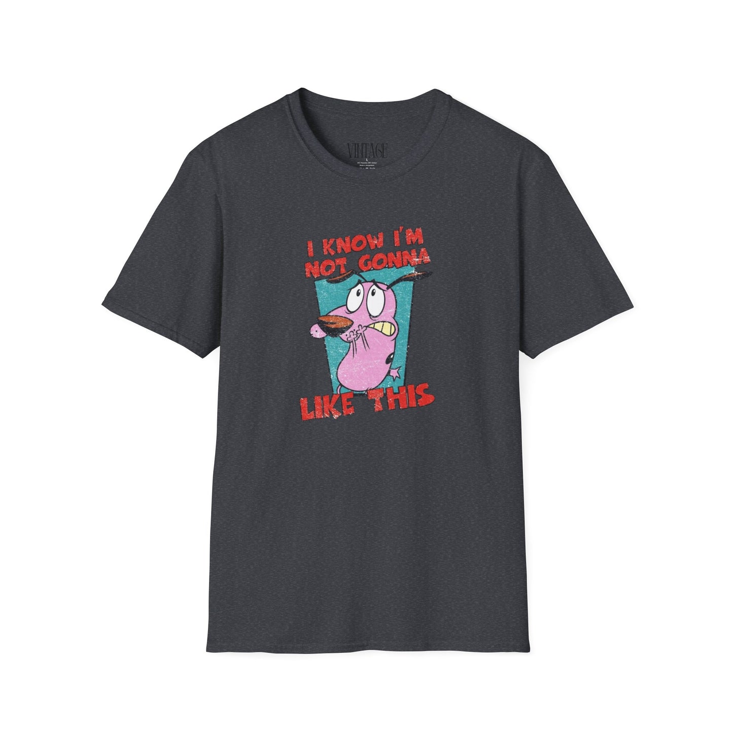 “courage the cowardly dog” T-shirt