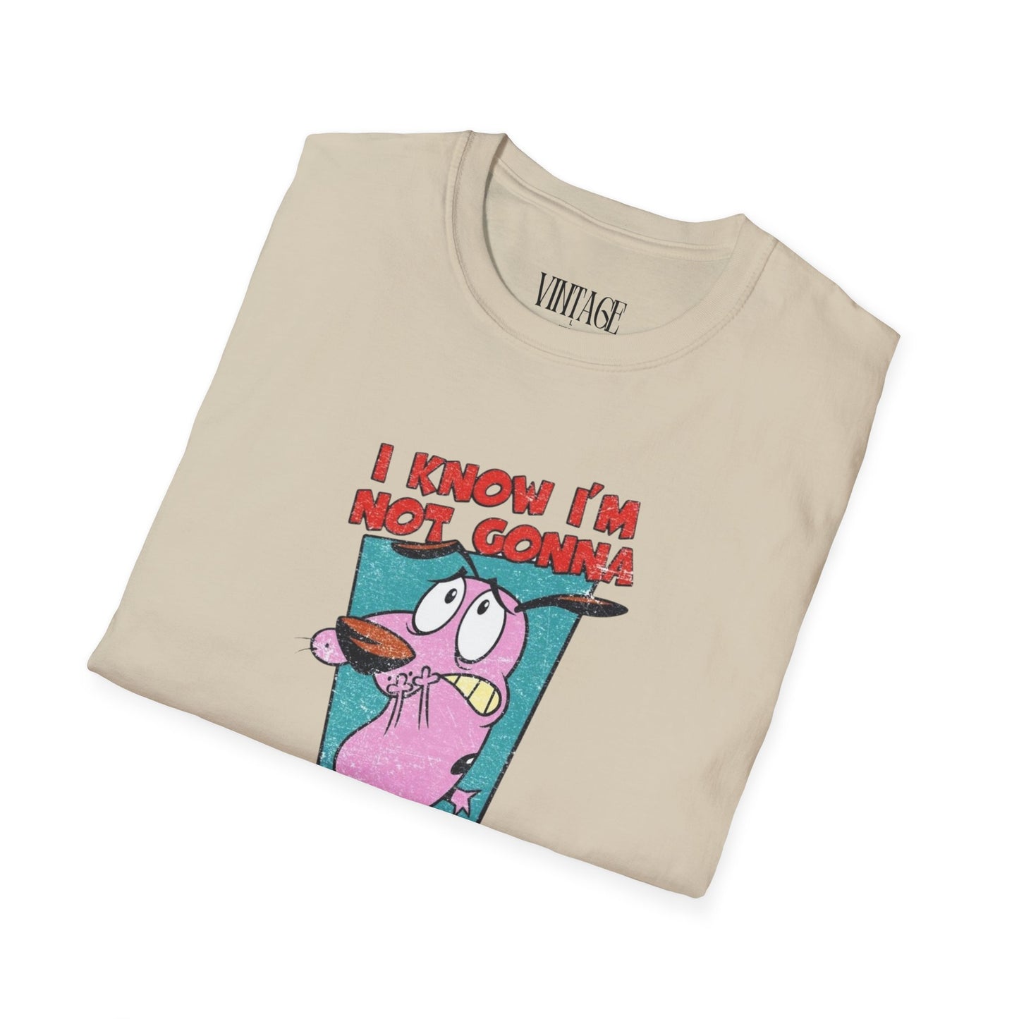 “courage the cowardly dog” T-shirt