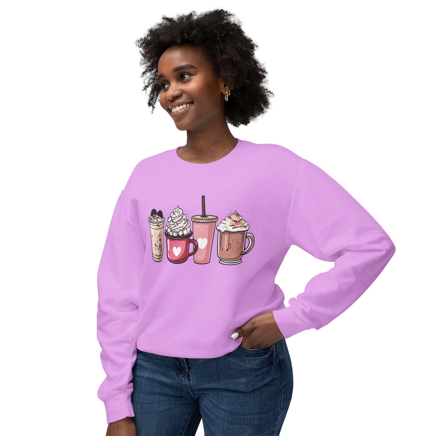 Cozy Coffee Crewneck Sweatshirt
